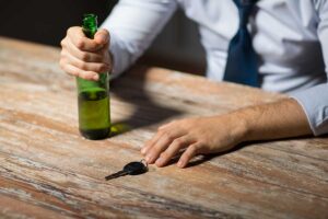 Drinking Beer Bottle Car Key