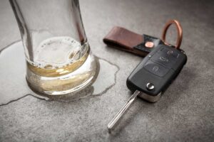 Empty Beer Car Keys